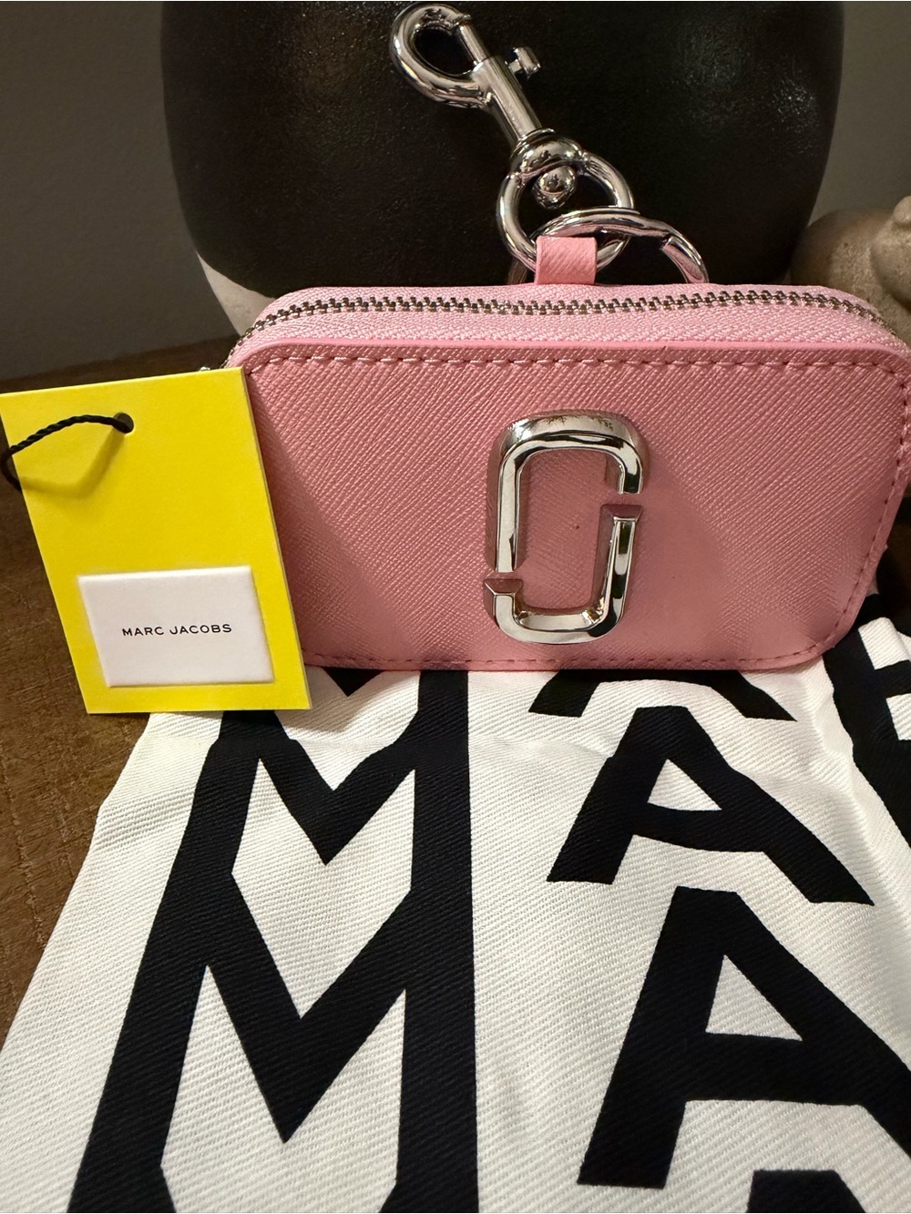 Marc Jacobs Pink Nano Snapshot Bag Charm (NWT) - Picture 7 of 8